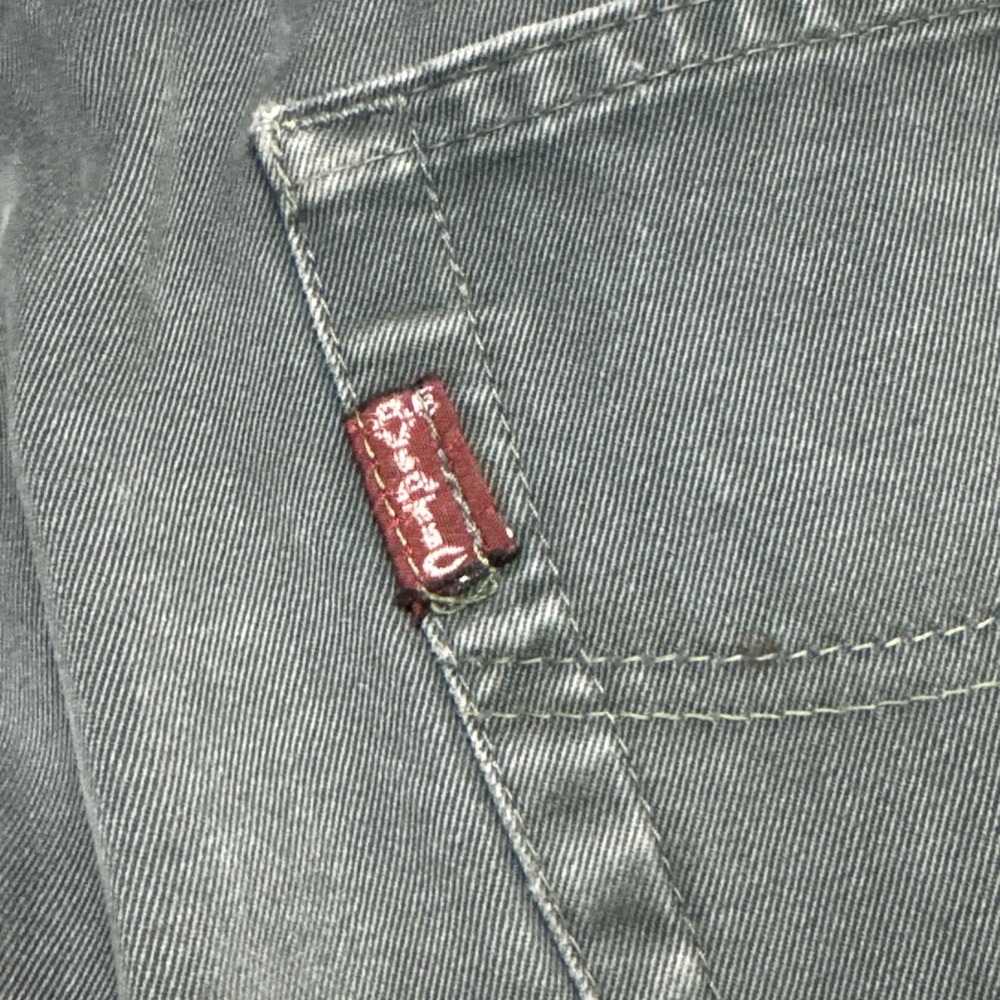 Vtg Aviatic Blue Green Button Fly Jeans - Italy - READ 31" Waist 30" Inseam Teal - Picture 5 of 11